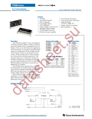 PT5805C datasheet  